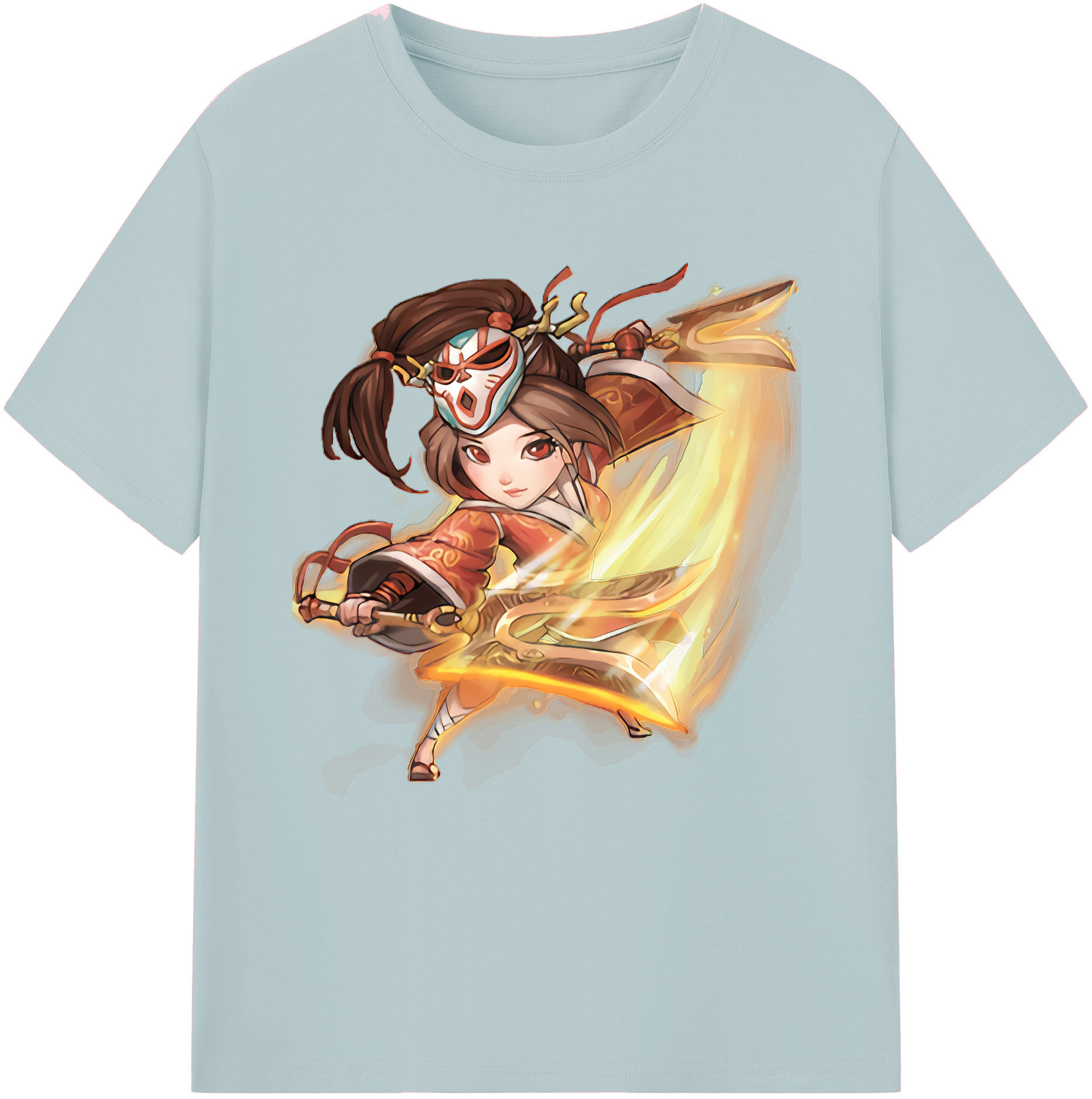 リーグ・オブ・レジェンド League of Legends LOL 綿100％半袖Tシャツ（フロントプリント）